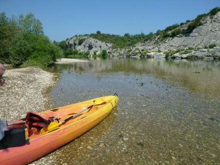 Journée Canoe à Collias