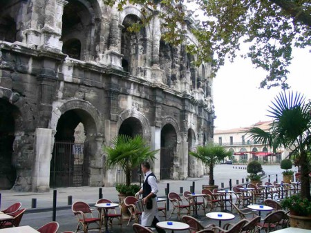 les arènes de Nimes